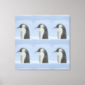 Kaiser Penguin Canvas Print Leinwanddruck (Vorderseite)