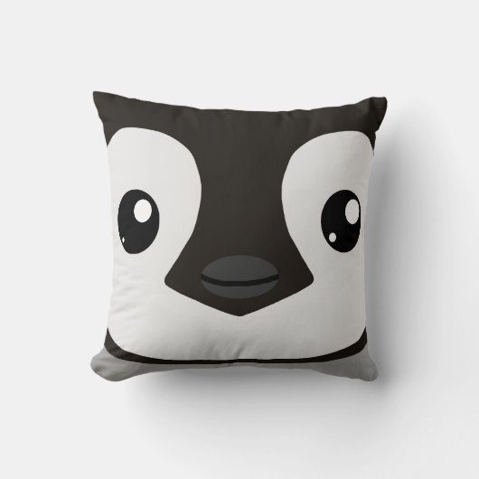 Kaiser Penguin Chick Pillow Kissen (Vorderseite)