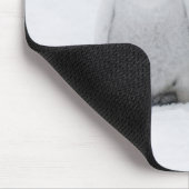 Kaiser Penguin Hühner auf Eis in der Antarktis Mousepad (Ecke)