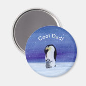 Kaiser Penguin Magnet (Vorderseite/Rückseite)