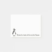 Kaiser Penguin Post-it Klebezettel (Vorderseite)