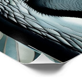 Kaiser Penguin Poster (Ecke)