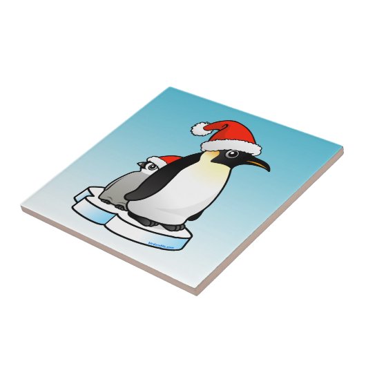 Kaiser Penguin Santa Fliese (Seite)