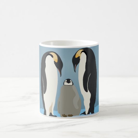 Kaiser Penguin Tasse - Arktische Liebe auf Eis (Mittel)