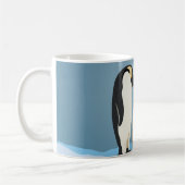 Kaiser Penguin Tasse - Arktische Liebe auf Eis (Links)