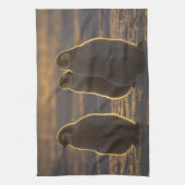 Kaiser Penguins Geschirrtuch (Vertikal)