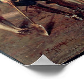 Kaiser Peter der Große bei der Arbeit Poster (Ecke)