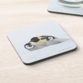 Kaiser-Pinguin (Aptenodytes forsteri) 2 Getränkeuntersetzer (Linke Seite)