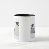 Kaiser-Pinguin (Aptenodytes forsteri) Tasse (Zentrum)