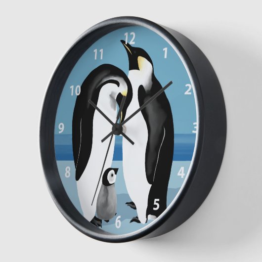 Kaiser Pinguin Clock Uhr (Winkel)