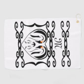 Kaiser Pinguin Forever Love Birds Golfhandtuch (Horizontal)