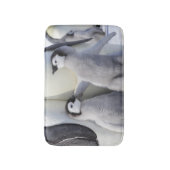 Kaiser-Pinguin-Küken Badematte (Vorderseite Vertikal)