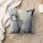 Kaiser-Pinguin-Küken Kissen (Decke)