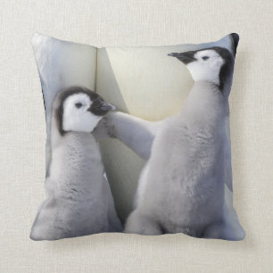 Kaiser-Pinguin-Küken Kissen