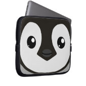 Kaiser-Pinguin-Küken-Laptop-Hülse Laptopschutzhülle (Vorne Rechts)