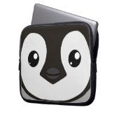 Kaiser-Pinguin-Küken-Laptop-Hülse Laptopschutzhülle (Vorderseite Links)