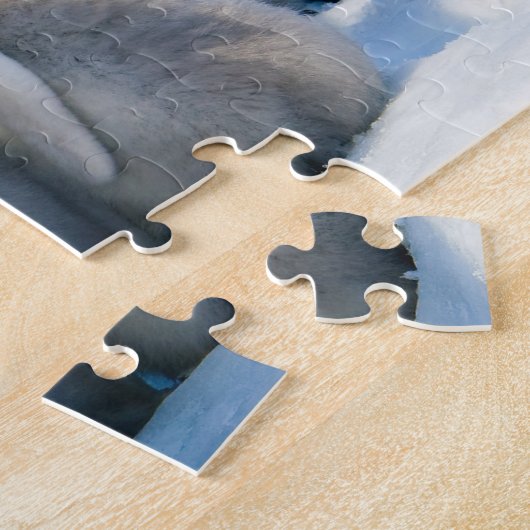 Kaiser-Pinguin-Küken - Puzzlespiel Puzzle (Seite)