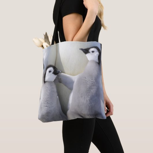 Kaiser-Pinguin-Küken Tasche (Von Nahem)