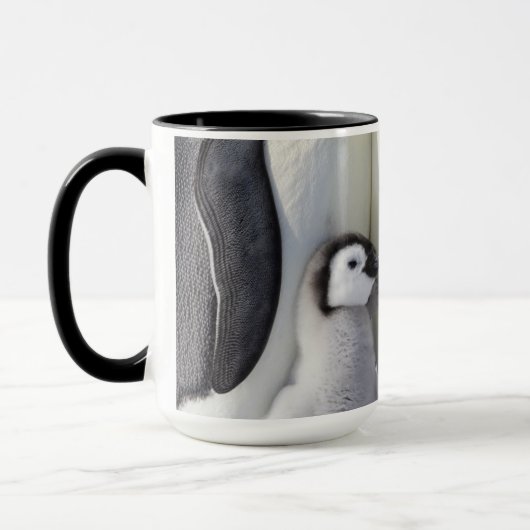 Kaiser-Pinguin-Küken Tasse (Links)