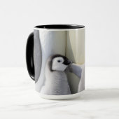 Kaiser-Pinguin-Küken Tasse (Vorderseite Links)