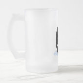 Kaiser-Pinguin-Nisten Mattglas Bierglas (Links)