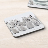 Kaiser-Pinguin Untersetzer (Linke Seite)