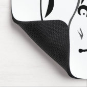 Kaiser Pinguin Vater Stehend mit Sohn Mousepad (Ecke)