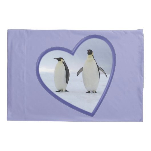 Kaiser-Pinguine Kissenbezug (Rückseite)