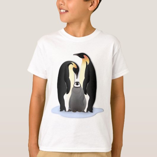 Kaiser Pinguine T-Shirt (Vorderseite)