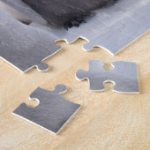 Kaiser-Pinguinerwachsener mit Küken Puzzle (Seite)