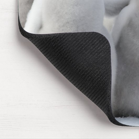Kaiser-Pinguinküken Mousepad (Ecke)