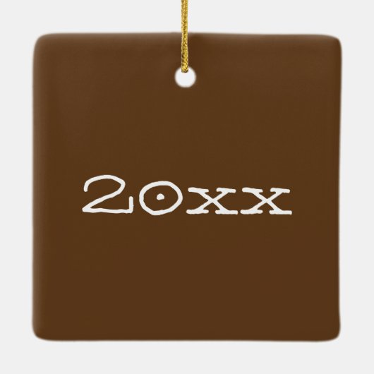 Kaiser Pumpernickel Sandwich Brot Dinner Rolls Keramikornament (Rückseite)