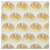 Kaiser Roll Brot Backen Boulangerie Breadmaking Stoff (Muster)