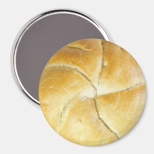 Kaiser Roll Magnet (Vorderseite/Rückseite)