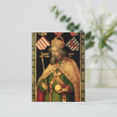 Kaiser Sigismund, Heiliger Römischer Kaiser Postkarte (Stehend Vorderseite)