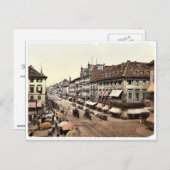 Kaiser Straße, Karlsruhe, Baden, Deutschland klass Postkarte (Vorne/Hinten)