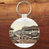 Kaiser Straße, Karlsruhe, Baden, Deutschland klass Schlüsselanhänger (Vorderseite)