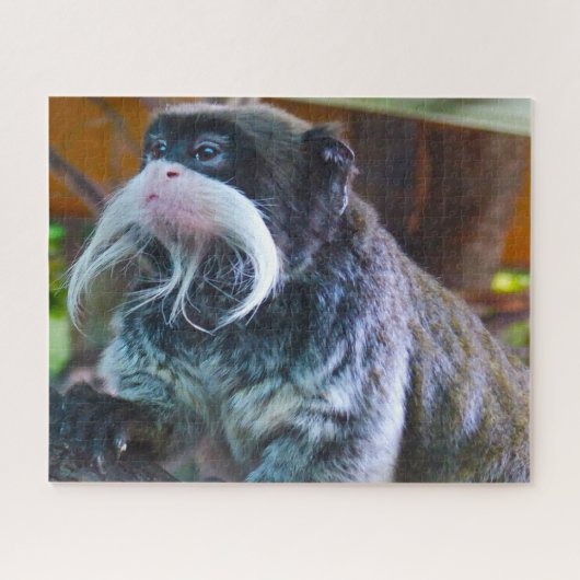 Kaiser Tamarins Monkey. Puzzle (Horizontal)