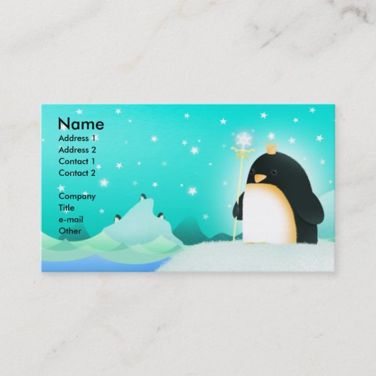 Kaiser-Visitenkarten Visitenkarte (Vorderseite)