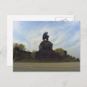 Kaiser Wilhelm, Deutsches Eck, Koblenz, Deutschlan Postkarte (Vorne/Hinten)