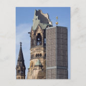 Kaiser Wilhelm Gedächtniskirche, Berlin Postkarte (Vorderseite)