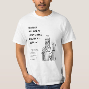 "Kaiser Wilhelm Gedächtniskirche, Berlin" T-Shirt