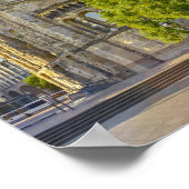 Kaiser Wilhelm Gedächtniskirche Ruinen, Berlin Poster (Ecke)