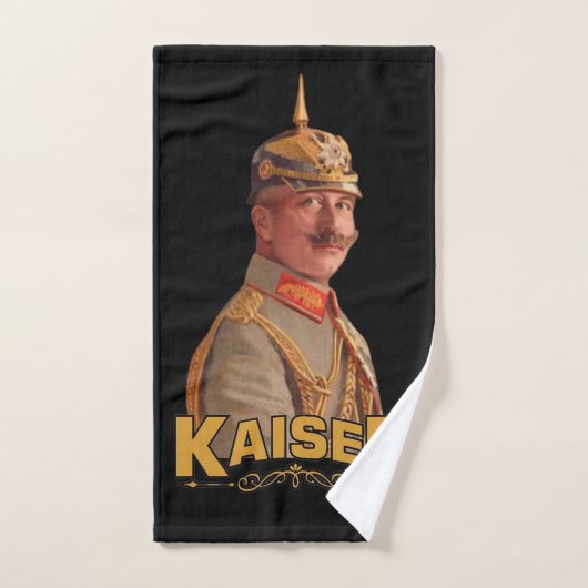 Kaiser Wilhelm - Gedenkstätte des Deutschen Reiche Badhandtuch Set (Handtuch)