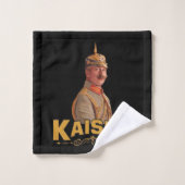 Kaiser Wilhelm - Gedenkstätte des Deutschen Reiche Badhandtuch Set (Waschlappen)