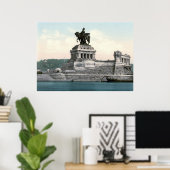 Kaiser Wilhelm I Statue Poster (Heimbüro)