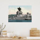 Kaiser Wilhelm I Statue Poster (Küche)