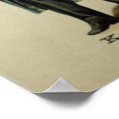 Kaiser Wilhelm I. und Prinz Bismarck Poster (Ecke)