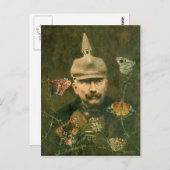 Kaiser Wilhelm Surreal Postcard Postkarte (Vorne/Hinten)