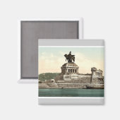 Kaiser William's Monument, Coblenz, Rhein, Magnet (Vorderseite/Rückseite)
